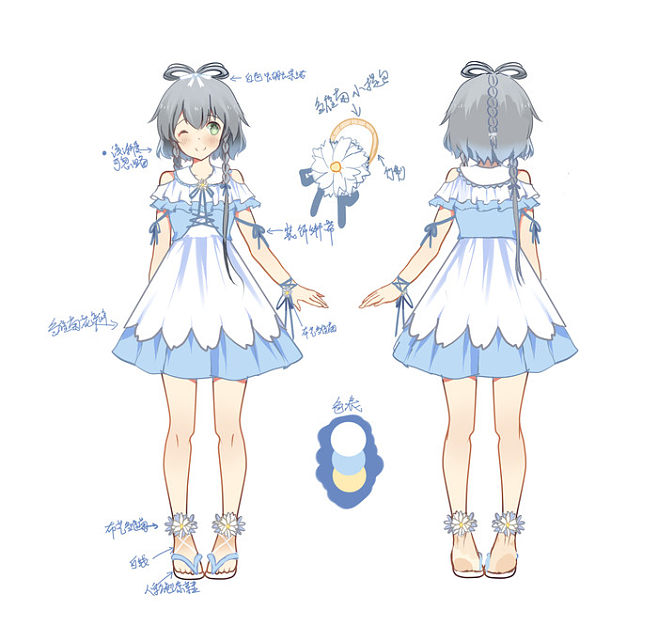 动漫美学盛宴 从服装设计到唯美壁纸与头像插画