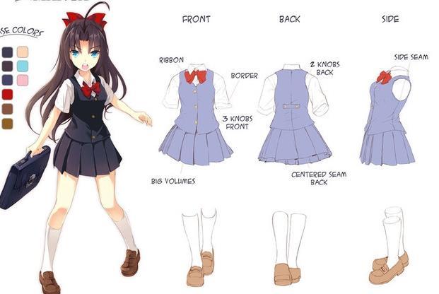 动漫人物服装设计 从概念到视觉呈现