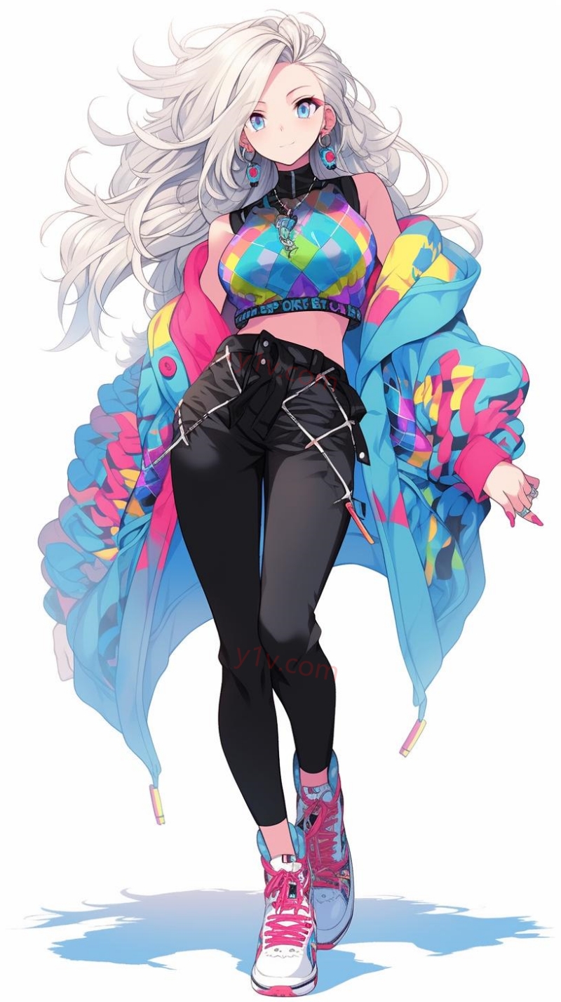 从零开始 AI绘画中“动漫美女”全身设计的完整关键词奥义